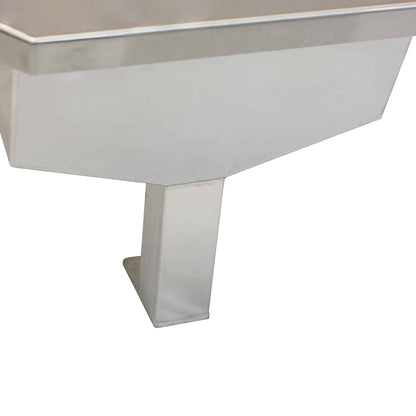 Manual boot washer with side brushes