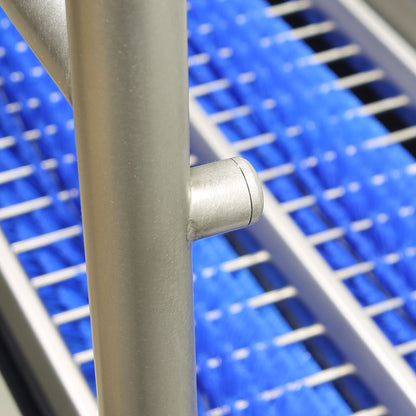 Hygiene station with sole washer and hand sanitisation