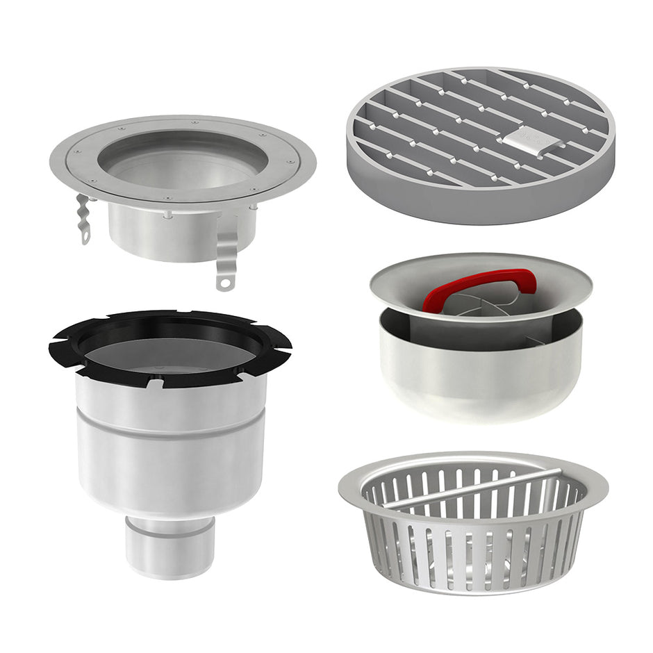 Drainage channels & gullies in stainless steel | Teknomek UK