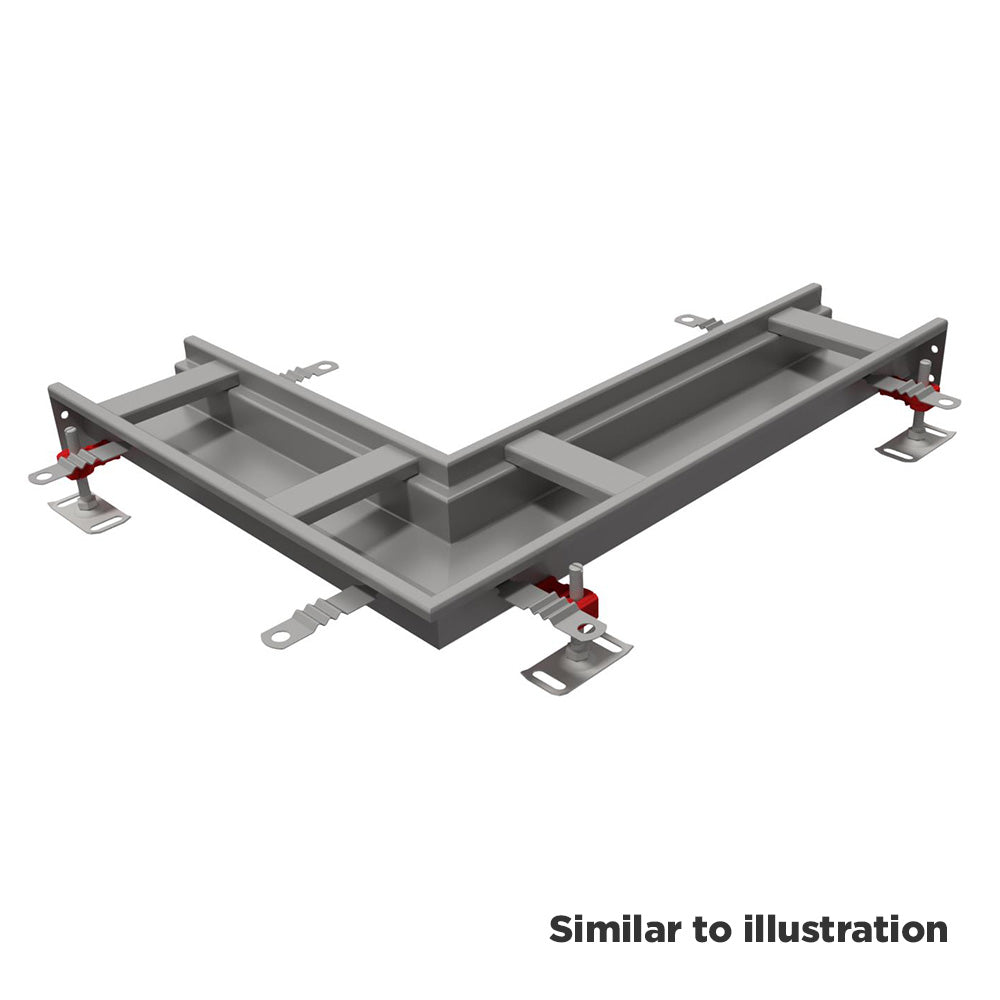 Aco® Modular 125 corner unit level invert