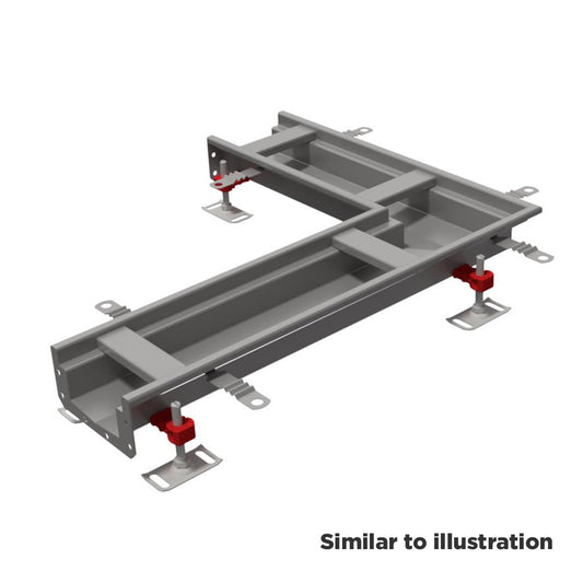Aco® Modular 125 corner unit level invert