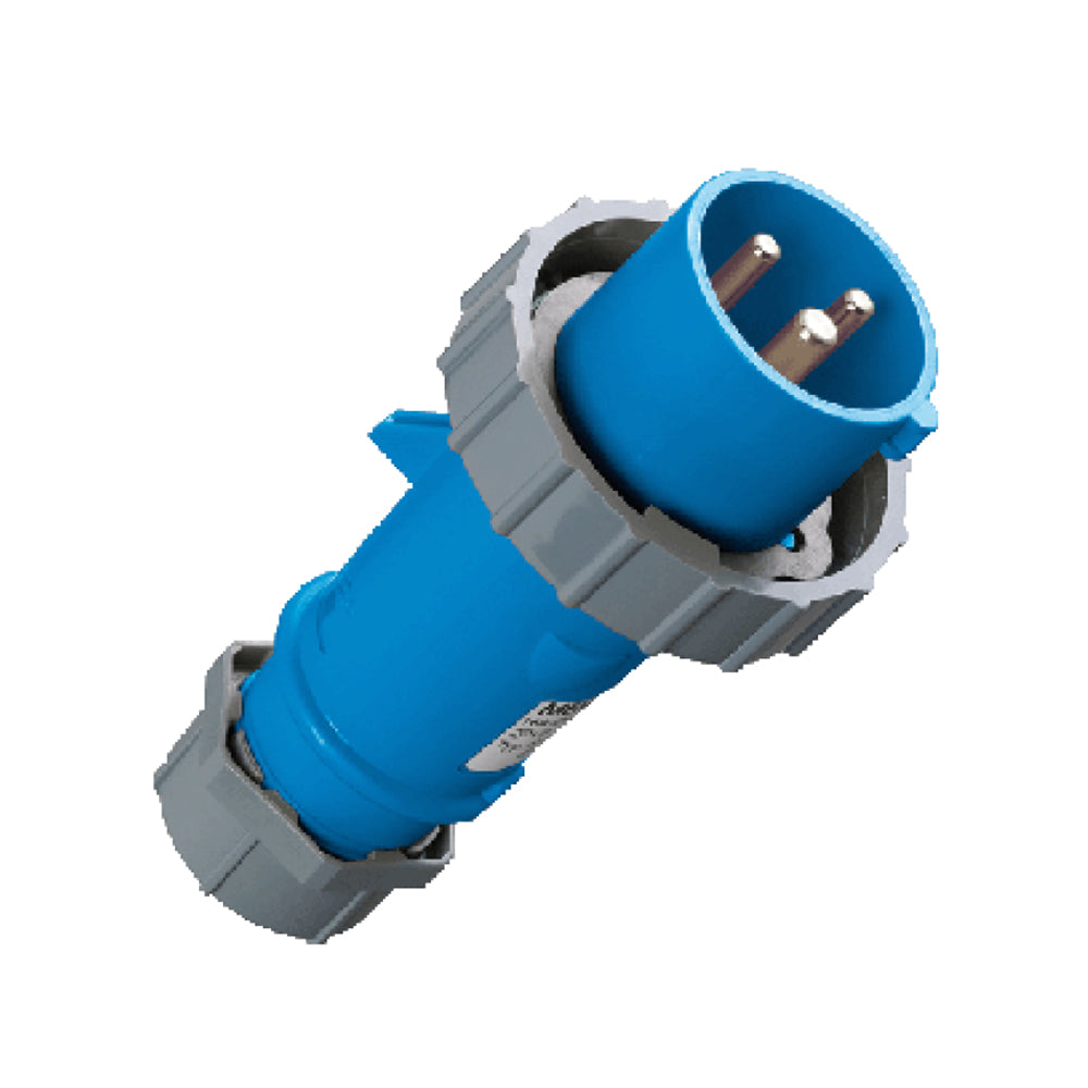Single phase industrial plug