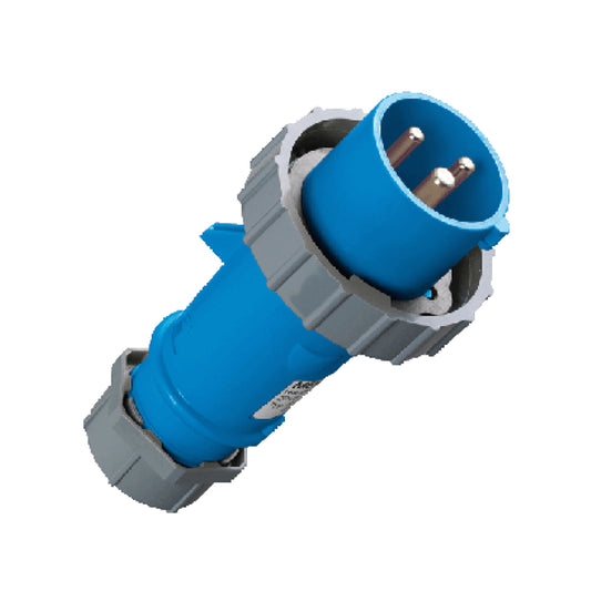 Single phase industrial plug