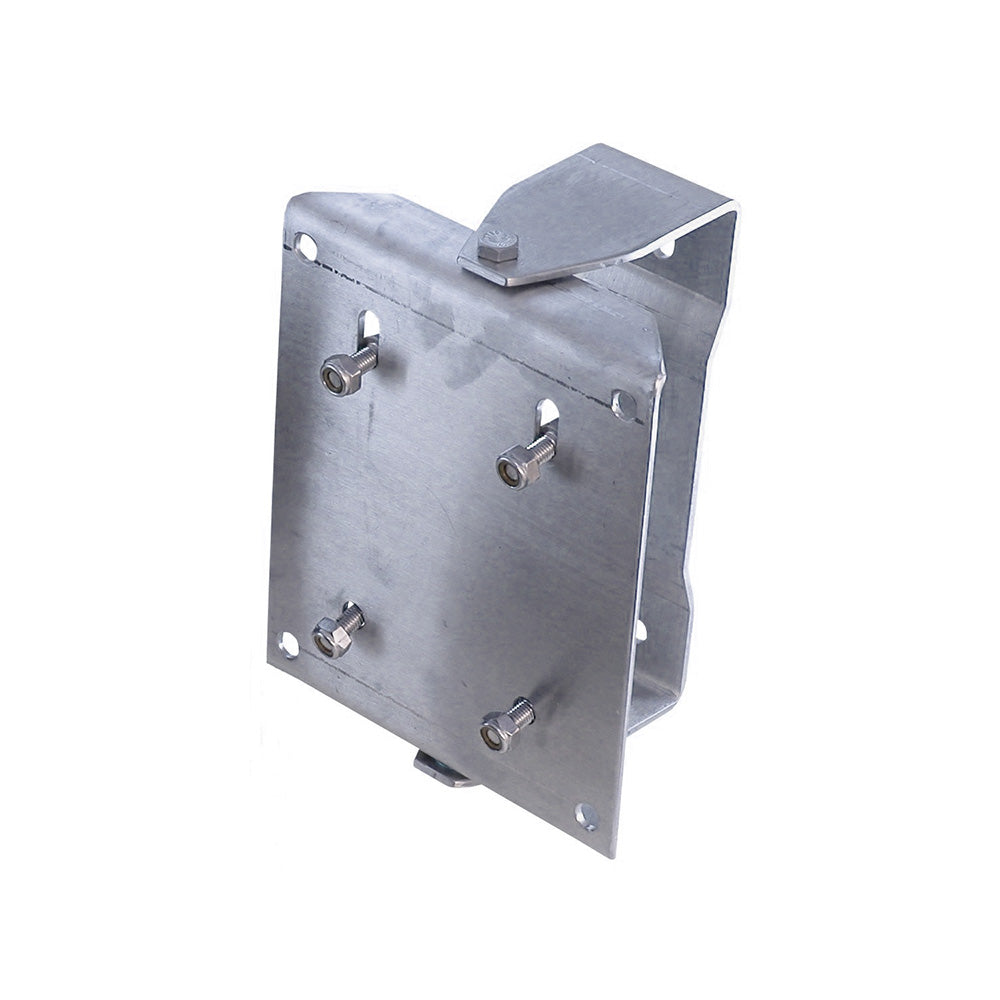 Swivel wall bracket for spring rewind hose reel