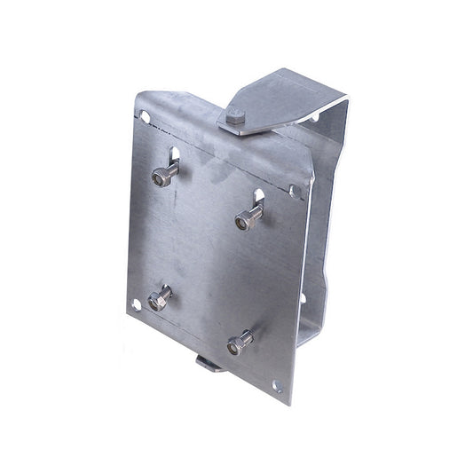 Swivel wall bracket for spring rewind hose reel