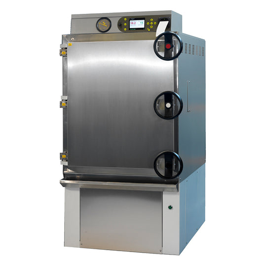 Priorclave Base rectangular chamber front loading autoclaves, electrically heated