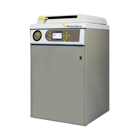 Priorclave Base top-loading autoclaves, electrically heated