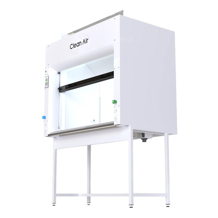 Clean Air Discovery ducted fume cupboard - side profile