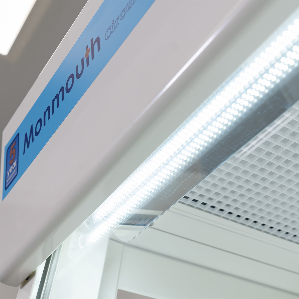 Monmouth Circulaire® fume cupboard with visionaire® touch screen