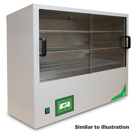 Genlab E3 energy efficient drying cabinets up to 80°C