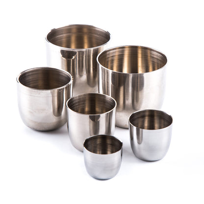 Laboratory 50ml nickel crucibles