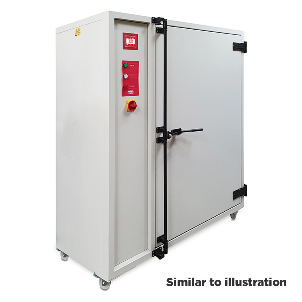 Genlab Prime XL oven with stainless steel interior and fan assisted up to 250°C