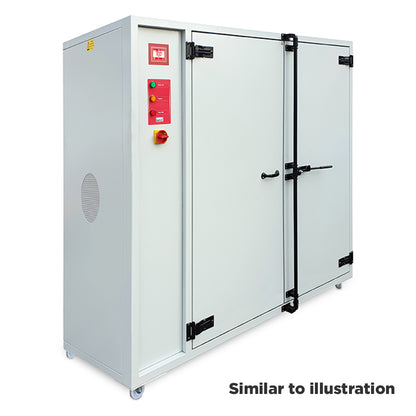 Genlab Prime XL oven with stainless steel interior and fan assisted up to 250°C
