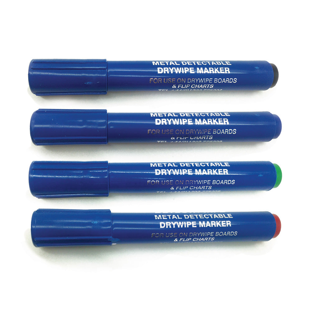 Metal detectable drywipe pens (pk of 10)