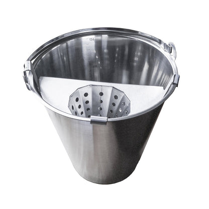 Stainless steel mop bucket
