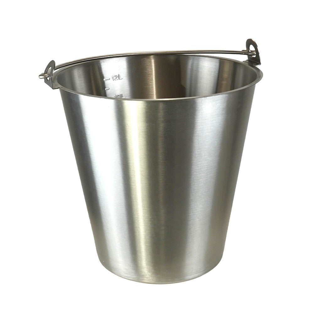 Stainless steel tapered buckets