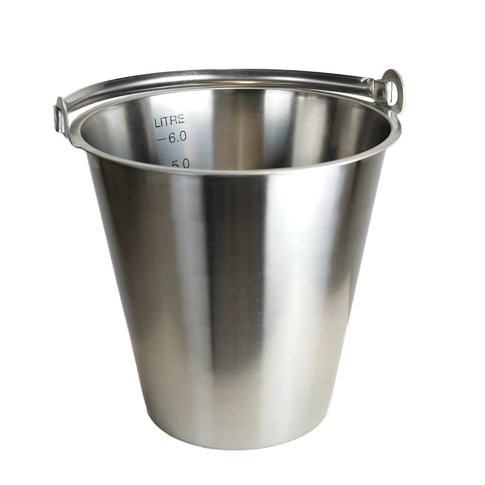 Stainless steel tapered buckets