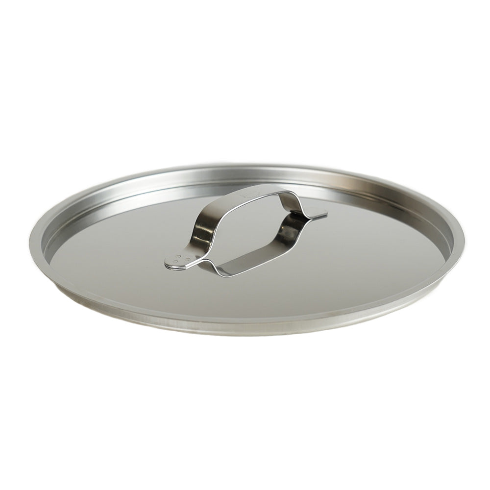 Lid for stainless steel tapered buckets