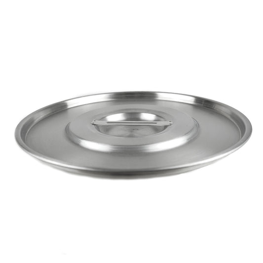 Lid for stainless steel tapered buckets