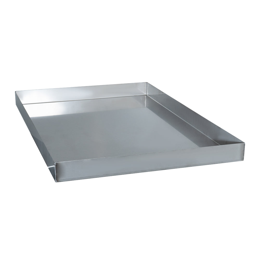 316-grade stainless steel trays 750mm x 500mm