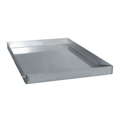 316-grade stainless steel trays 750mm x 500mm