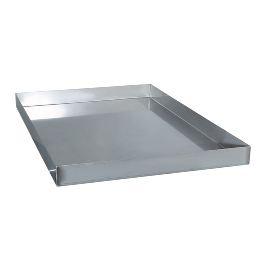 316-grade stainless steel trays 750mm x 500mm