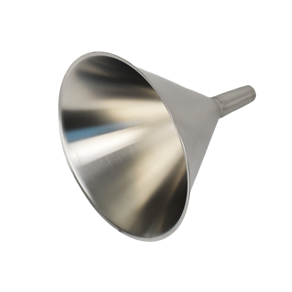 Stainless steel funnel