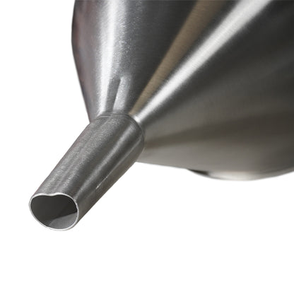 Stainless steel funnel