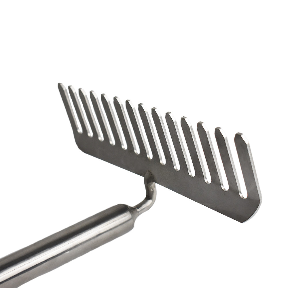 Stainless steel rake
