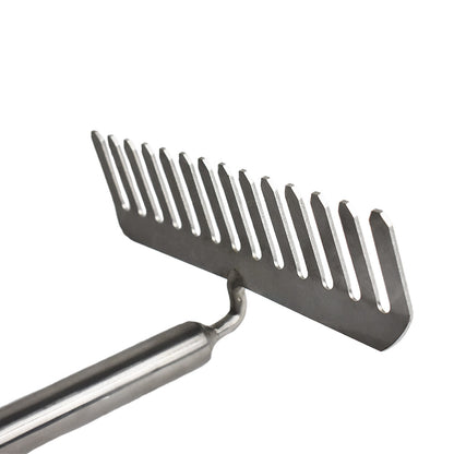 Stainless steel rake
