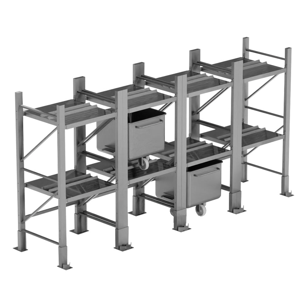 Modular racking for 200L tote bins