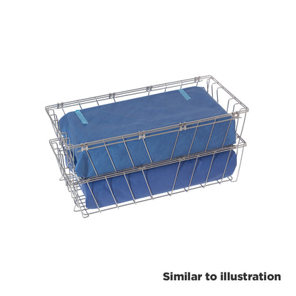 Hupfer sterile stainless steel nestable baskets