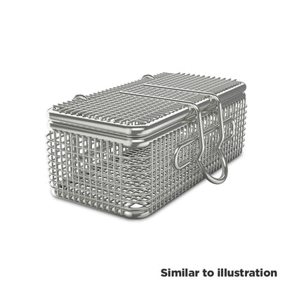 Hupfer fine mesh baskets with attached lid