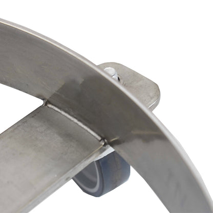 Stainless steel circular dollies