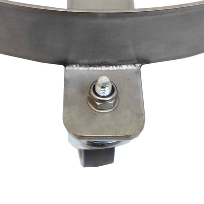 Stainless steel circular dollies