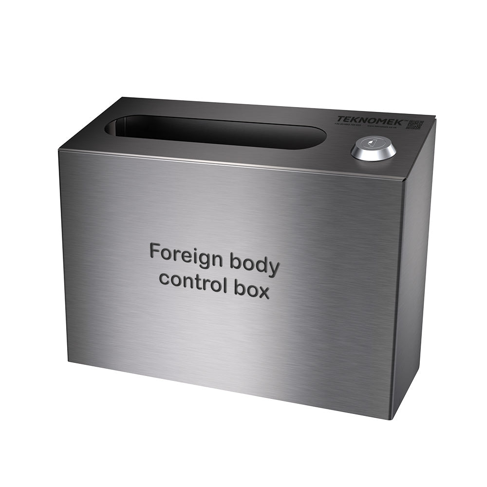 Foreign body control box