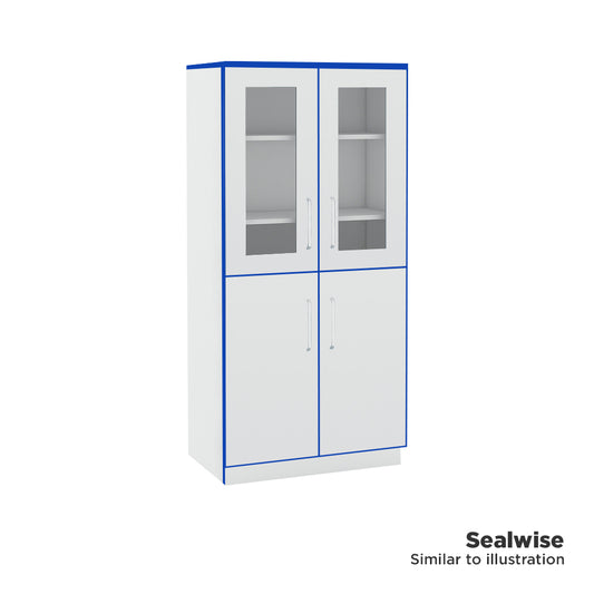 Laboratory tall floor cupboard