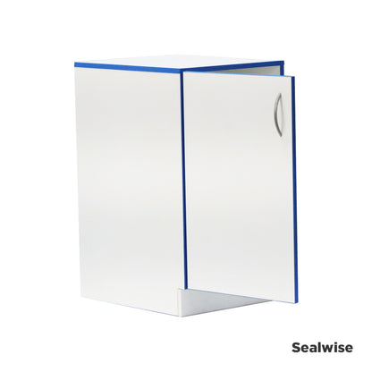 Laboratory under-bench single-door cupboard 500mm wide