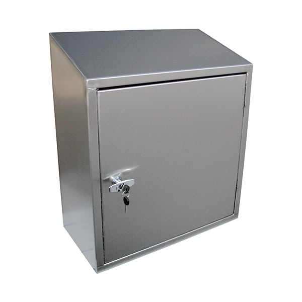 Hinged lockable door wall cupboard