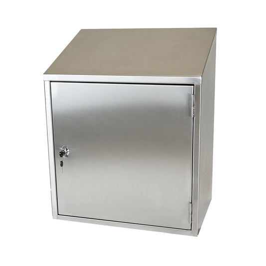 Hinged lockable door wall cupboard