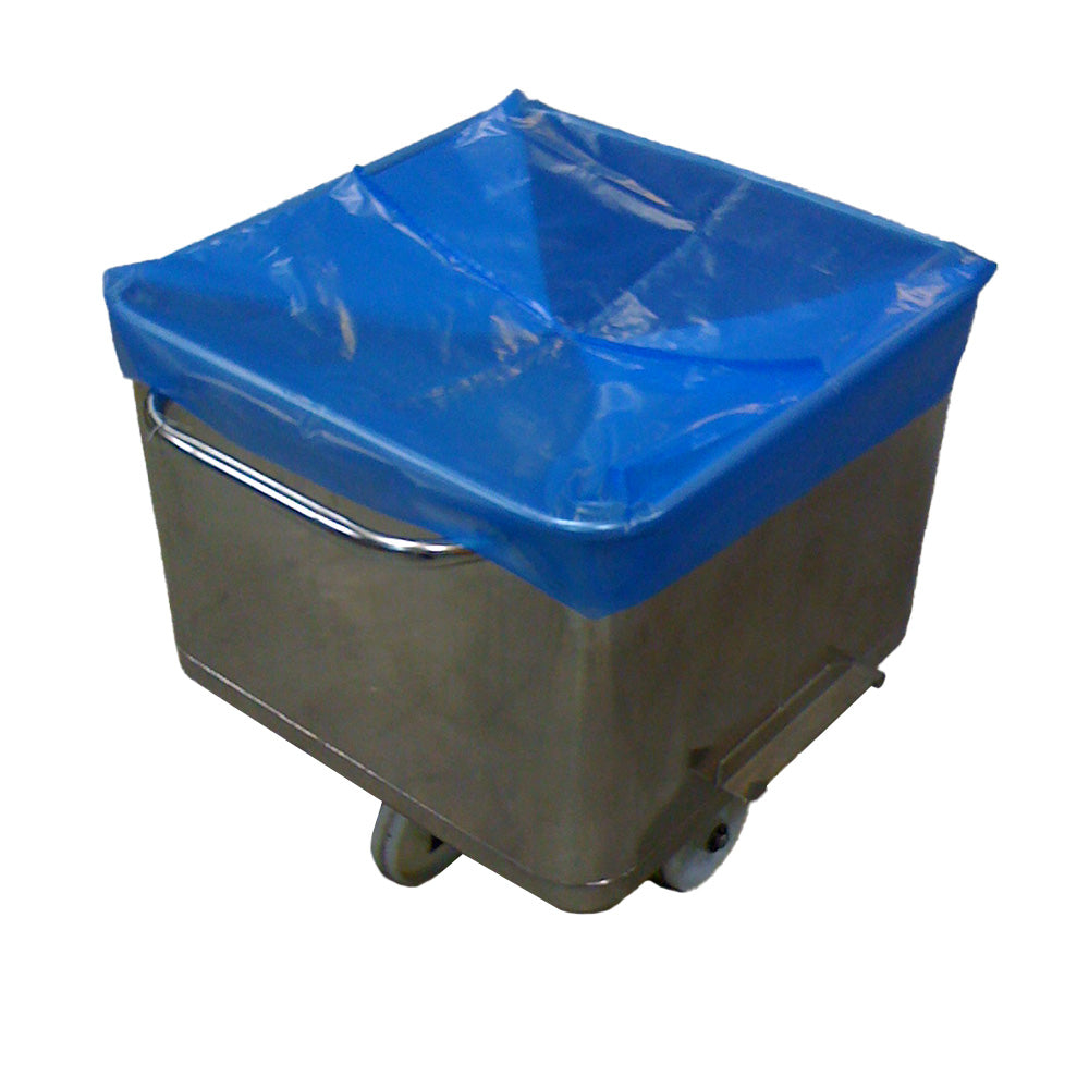 Disposable plastic covers for tote bins (roll of 250)