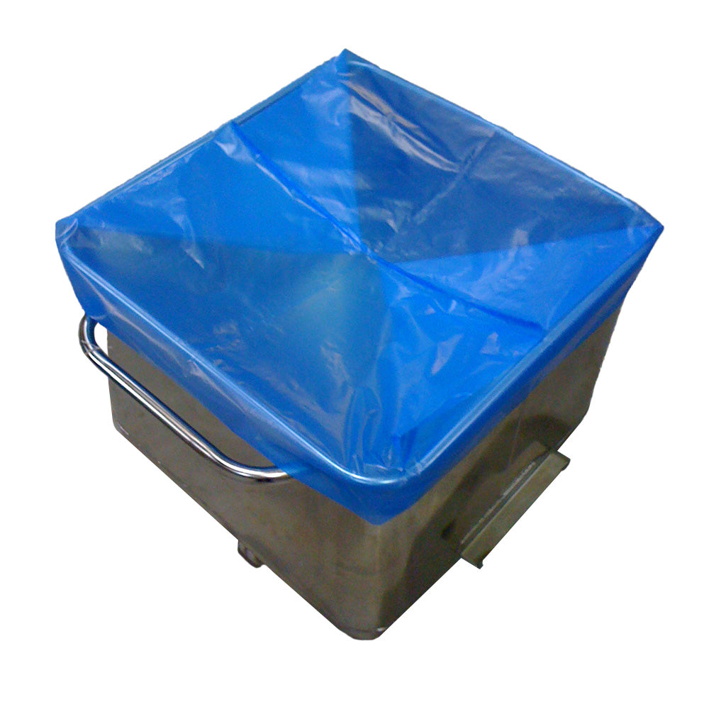 Disposable plastic covers for tote bins (roll of 250)