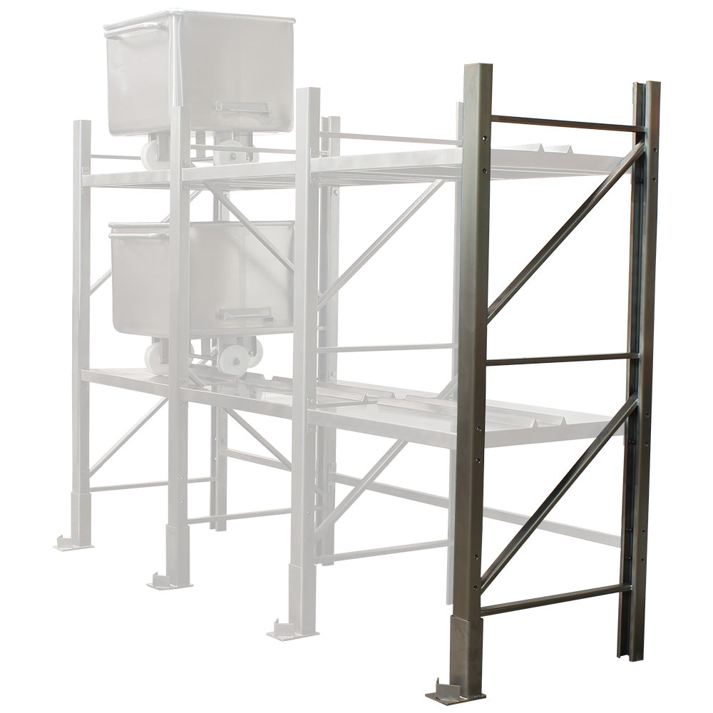 Large Racking Bins Modular racking for 200L tote bins