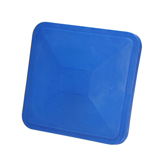 Plastic tote bin lids