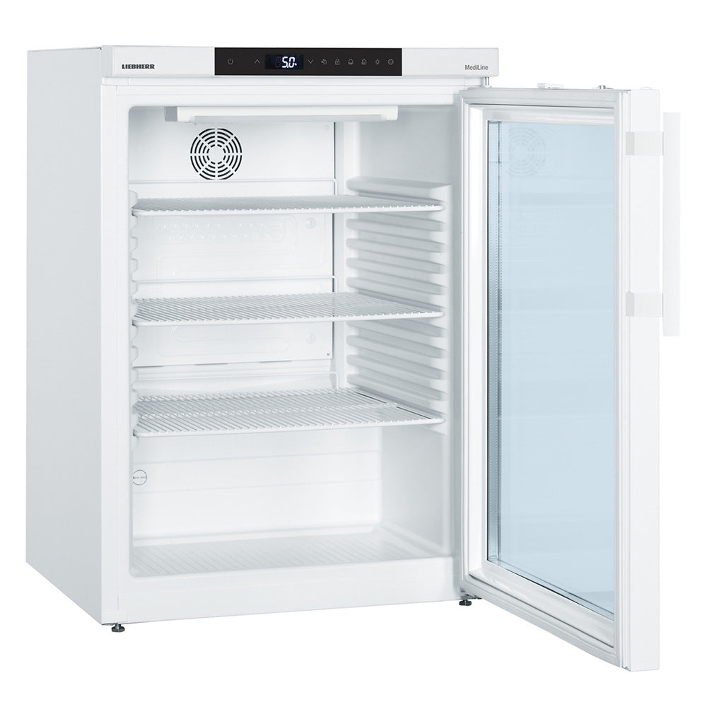 Liebherr LKUv 1613 Mediline laboratory refrigerator underbench with glass door and comfort electronic controller