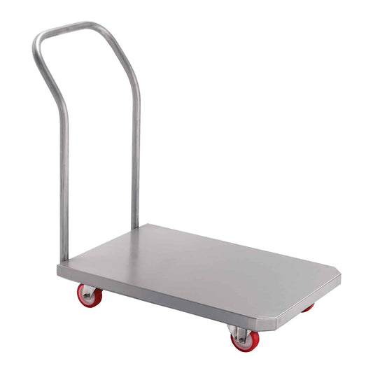Stainless steel platform trolleys