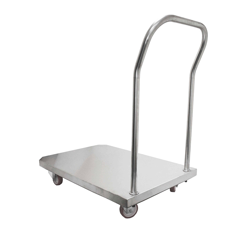 Stainless steel platform trolleys