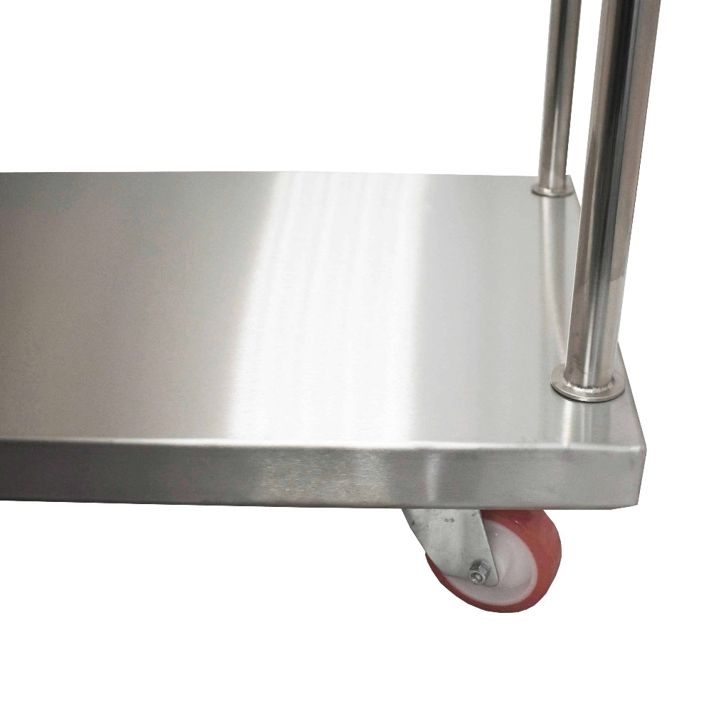 Stainless steel platform trolleys