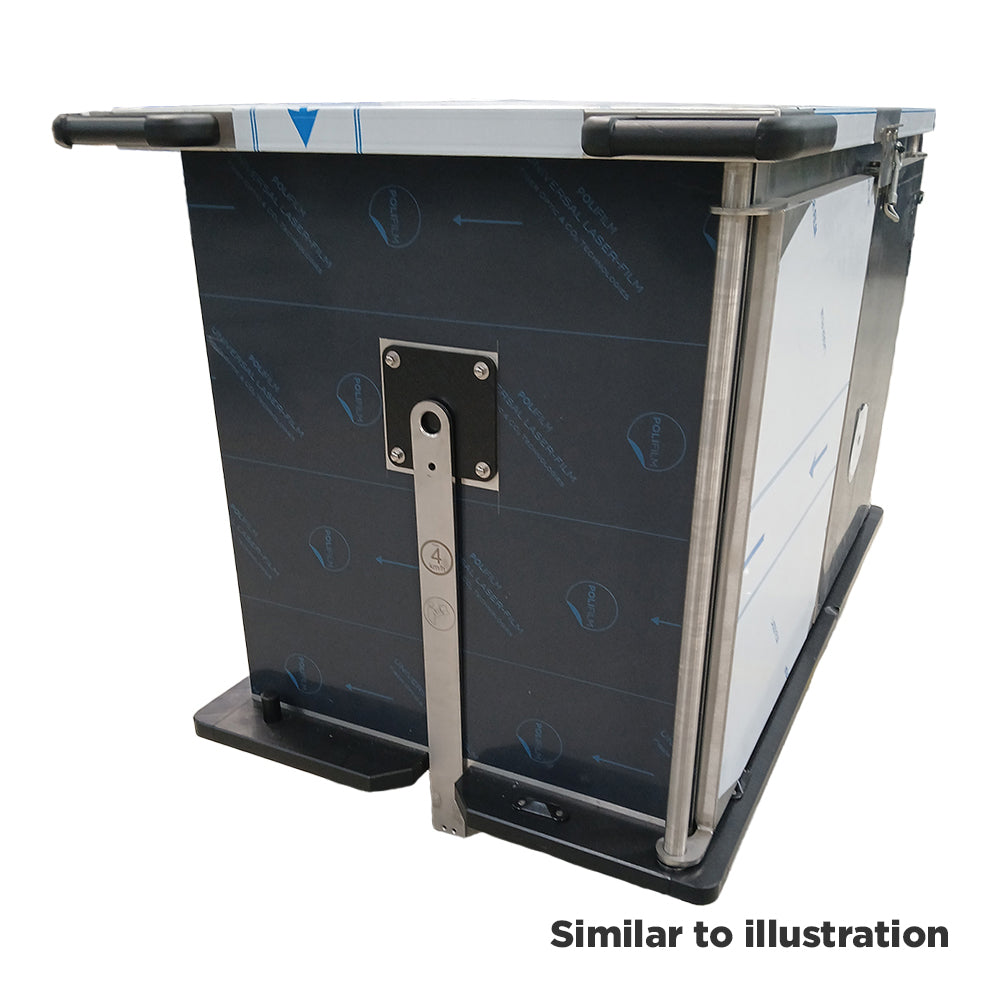 Hupfer transport trolley towing device