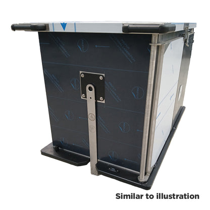 Hupfer transport trolley towing device